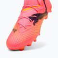 Încălțăminte de fotbal PUMA Future 7 PRO+ FG/AG sunset glow/puma black/sun stream 12
