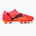 Încălțăminte de fotbal PUMA Future 7 PRO+ FG/AG sunset glow/puma black/sun stream 2