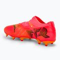 Încălțăminte de fotbal PUMA Future 7 PRO+ FG/AG sunset glow/puma black/sun stream 3