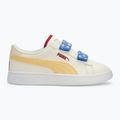 Încălțăminte pentru copii PUMA Smash 3.0 Summer Camp V PS warm white/chamomile/puma white 2