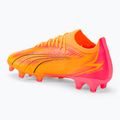 Încălțăminte de fotbal PUMA Ultra Match FG/AG sunset glow/puma black/sun stream 3