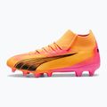 Încălțăminte de fotbal PUMA Ultra Pro FG/AG sunset glow/puma black/sun stream 8