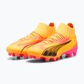 Încălțăminte de fotbal PUMA Ultra Pro FG/AG sunset glow/puma black/sun stream 10