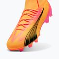 Încălțăminte de fotbal PUMA Ultra Pro FG/AG sunset glow/puma black/sun stream 12