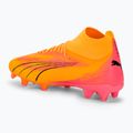 Încălțăminte de fotbal PUMA Ultra Pro FG/AG sunset glow/puma black/sun stream 3