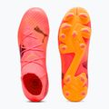 Încălțăminte de fotbal pentru copii PUMA Future 7 Pro FG/AG Jr sunset glow/puma black/sun stream 11