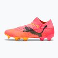 Încălțăminte de fotbal PUMA Future 7 Ultimate FG/AG sunset glow/puma black/sun stream 8
