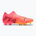 Încălțăminte de fotbal PUMA Future 7 Ultimate FG/AG sunset glow/puma black/sun stream 9