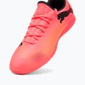 Încălțăminte de fotbal PUMA Future 7 Play IT sunset glow/puma black/sun stream 12