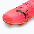 Încălțăminte de fotbal pentru copii PUMA Future 7 Match FG/AG Jr  sunset glow/puma black/sun stream 7