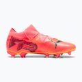 Încălțăminte de fotbal PUMA Future 7 Match FG/AG sunset glow/puma black/sun stream 9