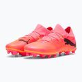 Încălțăminte de fotbal PUMA Future 7 Match FG/AG sunset glow/puma black/sun stream 10