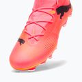 Încălțăminte de fotbal PUMA Future 7 Match FG/AG sunset glow/puma black/sun stream 12