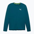Longsleeve de alergat pentru bărbați PUMA Run Cloudspun blue