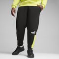 Pantaloni pentru bărbați PUMA ESS+ Block Sweatpants TR puma black/lime sheen 4