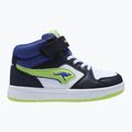 Pantofi pentru copii KangaROOS K-CP Hogan EV dark navy/lime 8