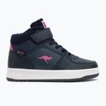 Încălțăminte pentru copii KangaROOS K-CP Bound Mid EV dark navy/daisy pink 2