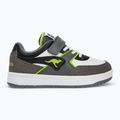 Pantofi pentru copii KangaROOS K-CP Bounder EV gri oțel/verde neon 2