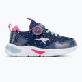 Pantofi pentru copii KangaROOS K-SLG Beauty EV navy/daisy pink 2