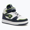 KangaROOS K-CP Dunkin Mid EV dark navy/lime pantofi pentru copii
