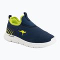 Încălțăminte pentru copii KangaROOS K-ETK Dunnart dark navy/lime