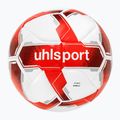 Minge de fotbal uhlsport Attack Addglue white/red/silver mărime 4 4