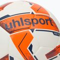 Minge de fotbal uhlsport 290 Ultra Lite Addglue white/fluo orange/navy mărimea 5 3