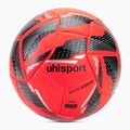 Minge de fotbal uhlsport Match Addglue fluo red/navy/silver mărime 5