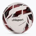 Minge de fotbal uhlsport Attack Addglue white/black/fluo red mărime 4