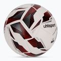 Minge de fotbal uhlsport Attack Addglue white/black/fluo red mărime 5 2