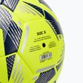 Minge de fotbal uhlsport 350 Lite Addglue fluo yellow/navy/silver mărime 5 3
