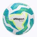 Minge de fotbal uhlsport Lite Soft 350 white/light blue/fluo yellow mărime 5