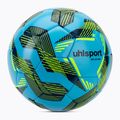 Minge de fotbal uhlsport Lite Soft 350 light blue/navy/fluo green mărime 4 2