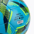 Minge de fotbal uhlsport Lite Soft 350 light blue/navy/neo yellow mărime 5 3