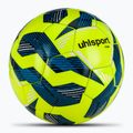 Minge de fotbal uhlsport Team fluo yellow/navy/white mărime 4 2
