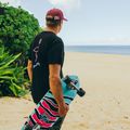 Skateboard surfskate Carver C7 Raw 31" JOB Blue Tiger 2022 Complete albastru-roză C1013011140 11