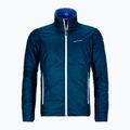 Jachetă hibridă Ortovox Swisswool Piz Boval pentru bărbați albastru reversibil 6114100041 8