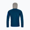 Hanorac cu glugă pentru bărbați Ortovox Fleece Plus Classic Knit gri 86942 2