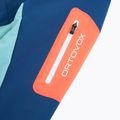 Jachetă softshell pentru femei Ortovox Berrino cu glugă cu glugă albastru 6027700007 3