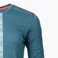 Cămașă termică pentru bărbați Ortovox 185 Rock'N'Wool LS verde 8415200011 2