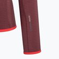 Pulover de trekking pentru femei Ortovox Fleece Grid Hoody roșu 87201 9