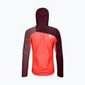 Jachetă de ploaie pentru femei ORTOVOX Westalpen 3L Portocaliu deschis și maro 7021200018 6