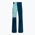 Pantaloni de schi pentru femei Ortovox 3L Ortler albastru 7061800006