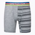 Boxeri termici pentru bărbați Ortovox 185 Rock'N'Wool gri 8413200021