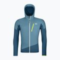 Hanorac de trekking pentru bărbați Ortovox Ladiz Hybrid albastru marin 86949 6