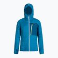 Jachetă hibridă ORTOVOX Swisswool Piz Duan pentru bărbați, albastru 6132700039