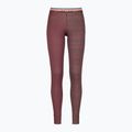 Pantaloni termoactivi pentru femei ORTOVOX 185 Rock'N'Wool Long mounatin rose