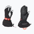 Mănuși de schi pentru femei ORTOVOX Merino Freeride 3 Finger black raven