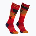 Șosete de schi pentru bărbați ORTOVOX Freeride Long Socks Cozy cengla rossa 5