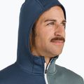 Hanorac pentru bărbați ORTOVOX Fleece Light Grid Hooded deep ocean 5
